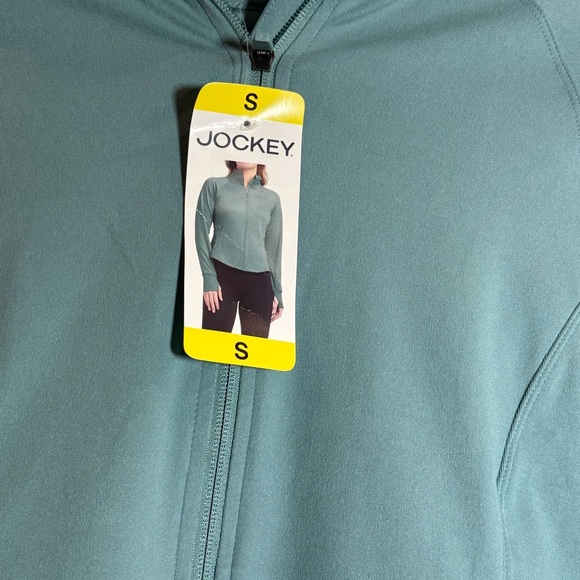 JOCKEY Womens Arctic Tulip Hem Yoga Full Zip Jacket Size Small NWT - Picture 3 of 6